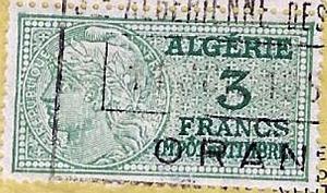 TIMBRES FISCAUX ALGERIE 1959 01